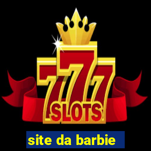 site da barbie - jogos